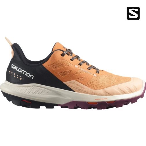 Orange / Black Salomon Outpulse GTX Women's Hiking Shoes | IE YH3857